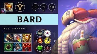 Bard Support vs Rell Vision Controller  KR Challenger Patch 1422 [upl. by Eicaj]