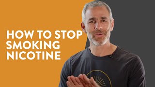 How to stop smoking nicotine  Holistic Recovery  Tommy Rosen [upl. by Fay]