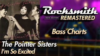 The Pointer Sisters  Im So Excited  Rocksmith® 2014 Edition  Bass Chart [upl. by Eerac258]