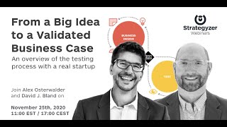 From Big Idea to Validated Business Case  Live Coaching with Alex and David [upl. by Harbour]