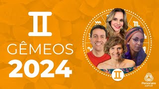 Previsões de Gêmeos para 2024 [upl. by Skipton]