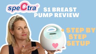 How to Use Your Spectra S1 Breast Pump  HONEST REVIEW [upl. by Enaenaj]