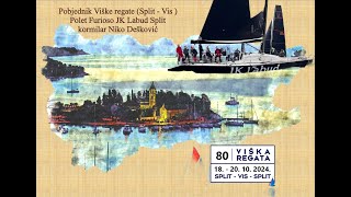 Viška regata 2024g  dolazak u Vis [upl. by Carr]