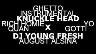 AUGUST ALSINA  GHETTO INSTRUMENTAL DJ YOUNG FRESH REMIX Prod By Knucklehead [upl. by Aizirtap]