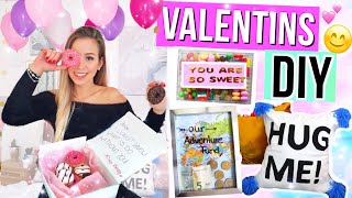 DIY VALENTINSTAG GESCHENKIDEEN 💕 Valentinstag 2018 schnell und einfach [upl. by Scrogan]