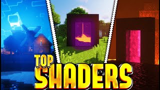 ☢️Los TOP 10 ☢️Shaders para Minecraft bedrock 121☢️PE [upl. by Bone]