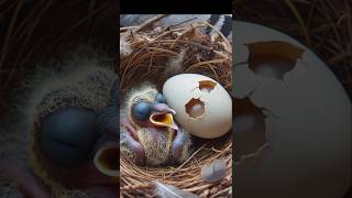 Pigeon Chick Passed Away Inside Egg During Hatching  Possible Insect Damage insectmacro eggshells [upl. by Leahcimsemaj969]