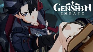 Wriothesley Story Quest Cutscene Genshin Impact [upl. by Lekkim]