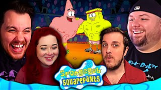 We Watched Spongebob Season 2 Episode 19 amp 20 For The FIRST TIME Group REACTION [upl. by Enomsed]