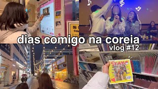 dias comigo na coreia vlog 12 🇰🇷  karaoke comida shopping neve acad etc [upl. by Naid]