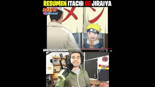 🍥RESUMEN Jiraiya VS Itachi uchiha [upl. by Gaile891]