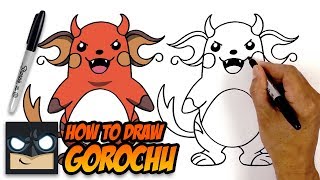 How to Draw Pokemon  Gorochu  StepbyStep Tutorial [upl. by Pieter]