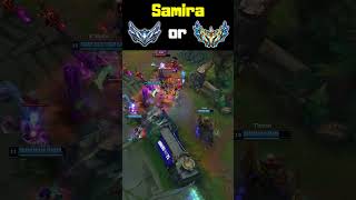 Is This Samira Challenger or Silver Part 2  League of Legends shorts [upl. by Tannenwald553]