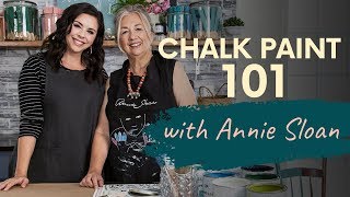 Chalk Paint Basics With Annie Sloan [upl. by Eiramacissej]