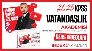 12025 KPSS  Vatandaşlık  Sosyal Düzen Kuralları ve Yaptırım Türleri  Emrah Vahap Özkaraca [upl. by Meece]