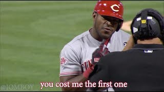 Yasiel Puig gets ejected for arguing balls and strikes a breakdown [upl. by Ttennaj132]