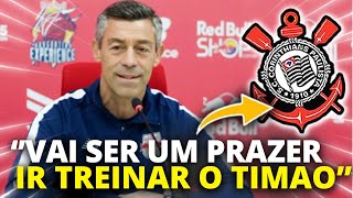 BOMBA REVIRAVOLTA NEM VOJVODA NEM CUCA PEDRO CAIXINHA NOVO TREINADOR DO CORINTHIANS [upl. by Asreht292]