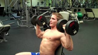 How To Dumbbell Shoulder Press [upl. by Aicel]