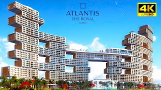 Atlantis The Royal Dubai Worlds Most Luxury 5Star Hotel amp Resort Full Tour amp 4K Vlog [upl. by Burnard]