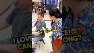 What Happens When a Cellist Meets a Pianist at the Airport 😱🤯 [upl. by Sitoiyanap]