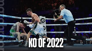 Every Angle Of Leigh Woods Knockout vs Michael Conlan [upl. by Yesoj]