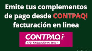 Complementos de pago contpaqi 2024 [upl. by Ahselet]