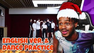 Stray Kids  quotDOMINOquot English Ver amp Dance Practice Video REACTION [upl. by Esela]