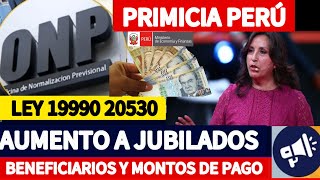 AUMENTO DE PENSIÓN ONP Ellos serán los beneficiarios que empezarán a cobrar incremento [upl. by Eelek667]