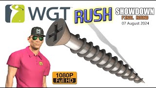 WGT Golf RUSH SHOWDOWN FINAL round 07 August 2024 [upl. by Bobker]