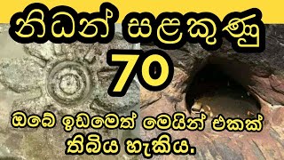 නිධන් සලකුණු 70 ක් එක දිගට නරඹන්න සලකුණු හදුනාගන්න  nidan salakunu  nidan wasthu goda ganima [upl. by Kohn]