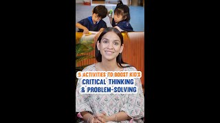 5 Activities Help Critical Thinking amp Problem Solving in Kids I Riddhi Deorah I Parenting Coach [upl. by Analihp76]