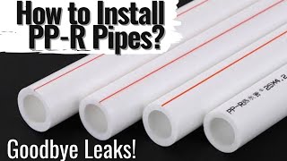 How To Install PPR Pipes  PPR Pipes Installing at Dauis Residence [upl. by Hwang]