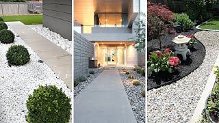 50 Simple Rock Garden Landscaping Ideas for Your Front Yard 🪨 🌻 [upl. by Acissehc440]