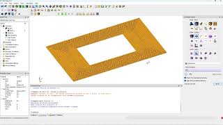 Buckling analysis in CAE FIDESYS [upl. by Vevina]