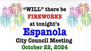 Espanola New Mexico There might be some FIREWORKS at this meeting tonight [upl. by Mcgaw]