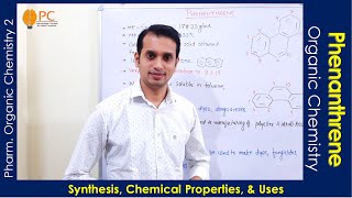 Phenanthrene Organic Chemistry Synthesis Chemical Reactions and Uses  Polynuclear Hydrocarbons [upl. by Llewxam]