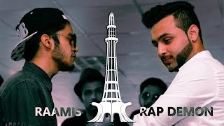 Rap Demon vs Raamis  TheySee Battle League Desi Rap Battle [upl. by Aihsemak832]