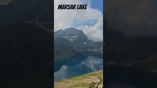 Marsar Lake view  TARSAR MARSAR LAKE TREK Jammu and Kashmir [upl. by Atthia550]