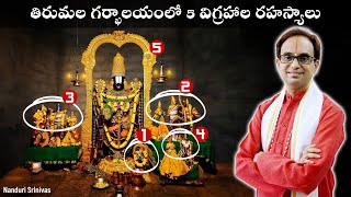 తిరుమల జీవస్థానం పంచబేరాల రహస్యం  Secret of 5 idols in Tirumala sanctum  Nanduri Srinivas [upl. by Cattier]