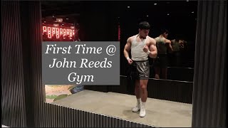 First Time at John Reeds Gym Dallas Tx [upl. by Alyks]