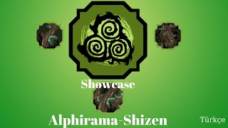 AlphiramaShizen Showcase  Shindo Life Türkçe OP bloodline [upl. by Alaj]