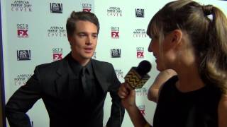 Alexander Dreymon Interview  American Horror Story  Coven  Red Carpet Premiere [upl. by Conni47]