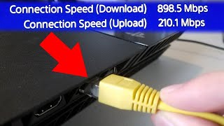 How To Connect A ethernet Lan Cable To PS4 AND PS5 2020 And Never Lag Again [upl. by Adamo]