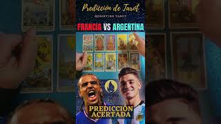 PREDICCION SELECCIÓNargentina🇦🇷PARIS 2024 olimpiadas FRANCIA vs ARGENTINA🔥TAROT shorts [upl. by Collins946]