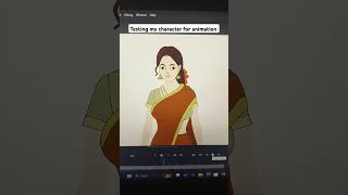 Adobe animate cc animation test [upl. by Broeder]