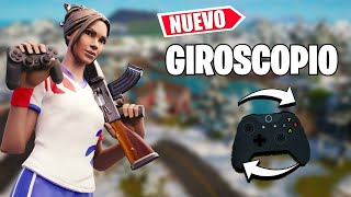 Nueva OPCION Giroscopio  NUEVO APUNTADO con GIROSCOPIO en MANDO FORTNITE [upl. by Vitkun]