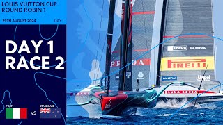 Luna Rossa Prada Pirelli vs Emirates Team New Zealand  Full Race 29082024 [upl. by Valerie]