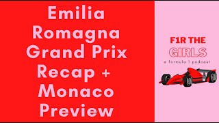 Emilia Romagna Grand Prix Recap  Monaco Grand Prix Preview [upl. by Damaris705]