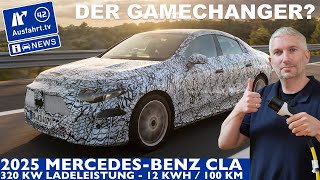 2025 MercedesBenz CLA wird technisch ziemlich gut Technische Daten und Fakten  Ausfahrt TV News [upl. by Arammahs]