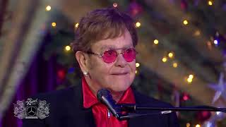 Ed Sheeran amp Elton John – Merry Christmas Live at Jimmy Kimmel [upl. by Atcele]